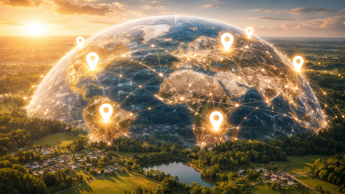 Map of key markets in your region